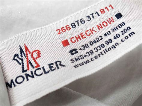 certilogo moncler fake